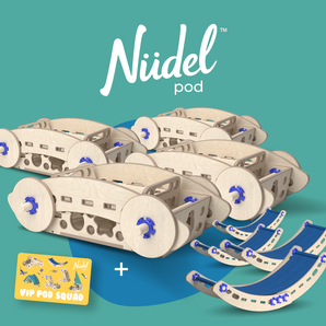 FREE VIP Club Membership + 4 Nüdel Pods + 4 Hammock Pack Add-ons