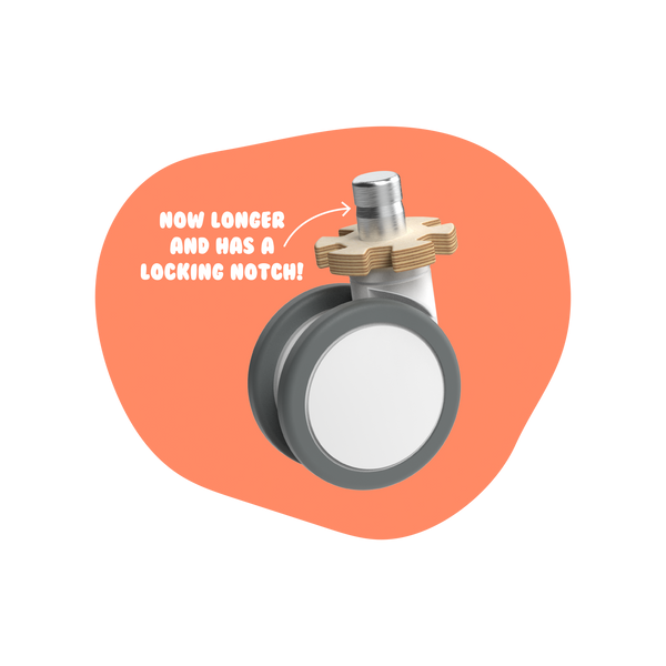Locking Castor Wheel Knobs