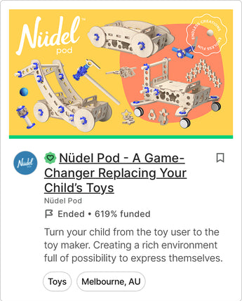 Nüdel Pod Kickstarter Campaign Success